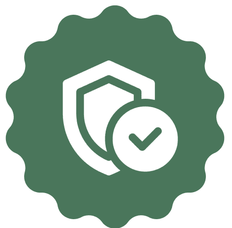Shield with checkmark icon