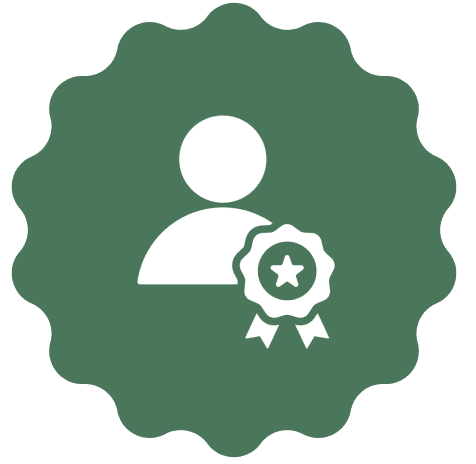 User recognized with star badge